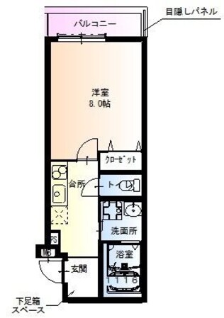 フジパレス菅原公園の物件間取画像
